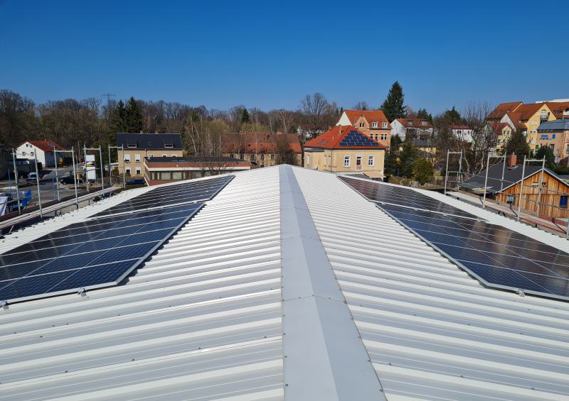 Photovoltaik-Anlage Erbes Kälte GmbH in Radeberg